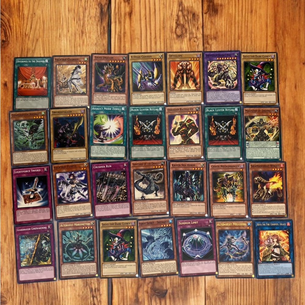 Yu-Gi-Oh Card Lot 28 Cards Ritual Trap Spell Monster Altergeist Endymion‎